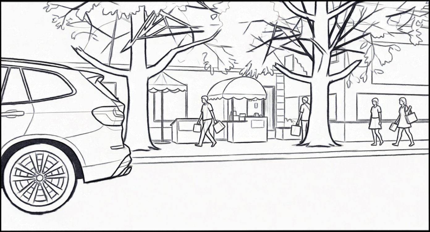 Storyboards - storyboard frame 9 by Dakota Warren